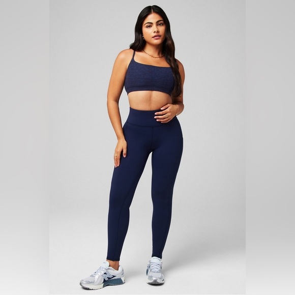 Fabletics Cold Weather High-Waisted Pocket Legging Sz large - Picture 1 of 7